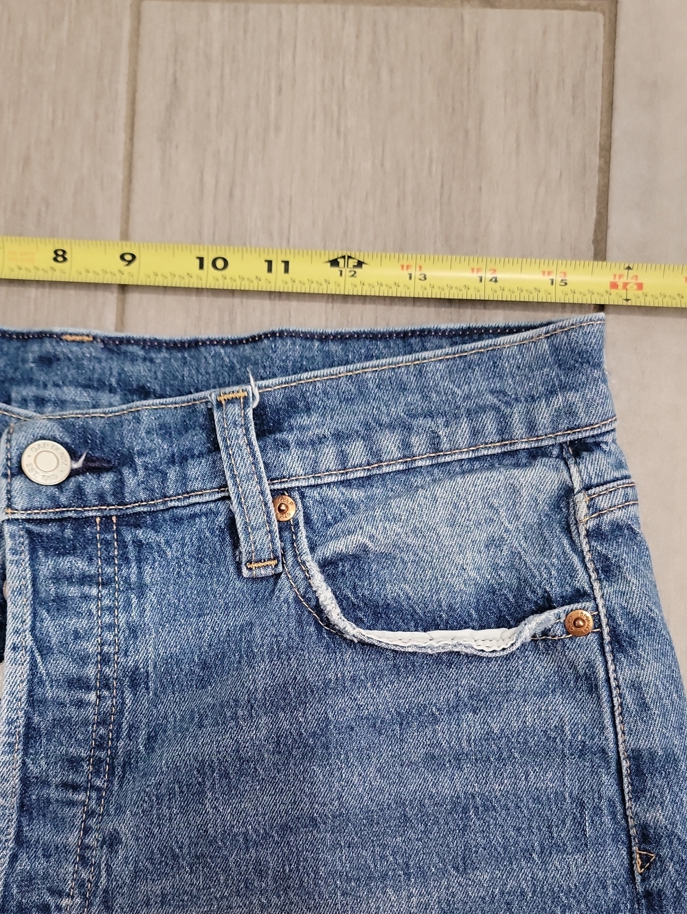 Midi Shorts High Rise - Picture 2 of 8